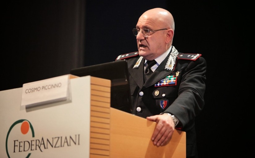 FederAnziani – Commemorazione del Generale Piccinno in occasione del IV Congresso Nazionale della Corte di Giustizia Popolare per il Diritto alla Salute